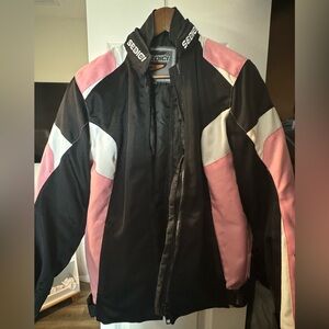 Sedici Women’s medium motorcycle jacket.
